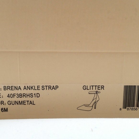 NIB MICHAEL KORS 40F3BRHS1D GLITTER BRENA HEELS - Picture 6 of 6